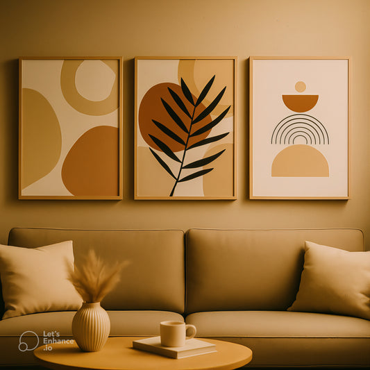 TriArtCo – Minimalist Boho Wall Decor Set